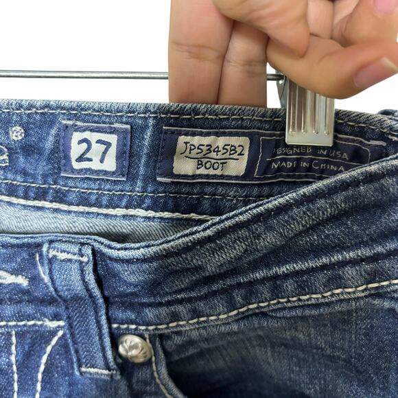 Miss Me JP5345B2 Boot Cut Jeans Women's Size 27 - Picture 5 of 11